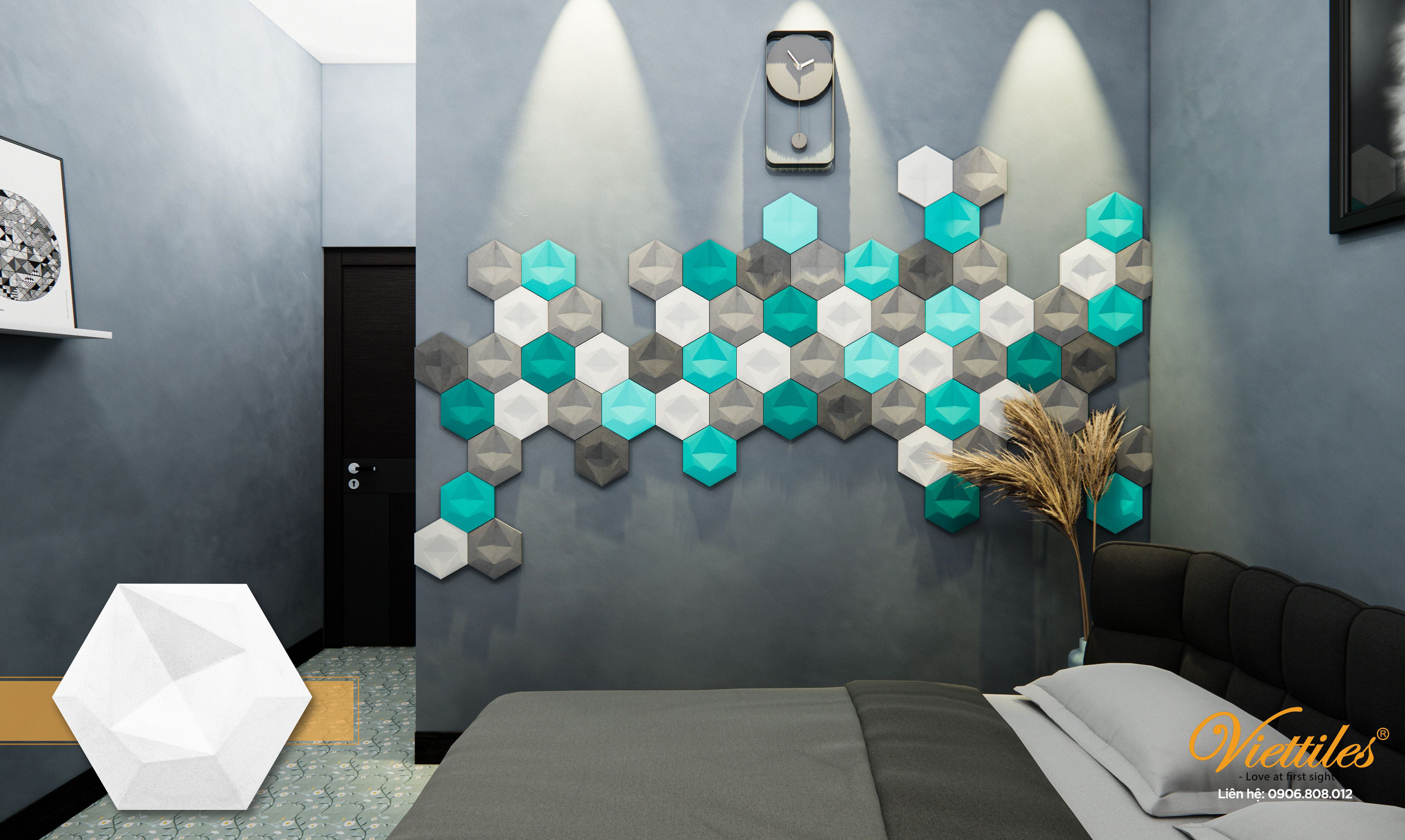 Gạch 3D Ốp Tường Viettiles - Điểm Nhấn Nghệ Thuật Cho Không Gian